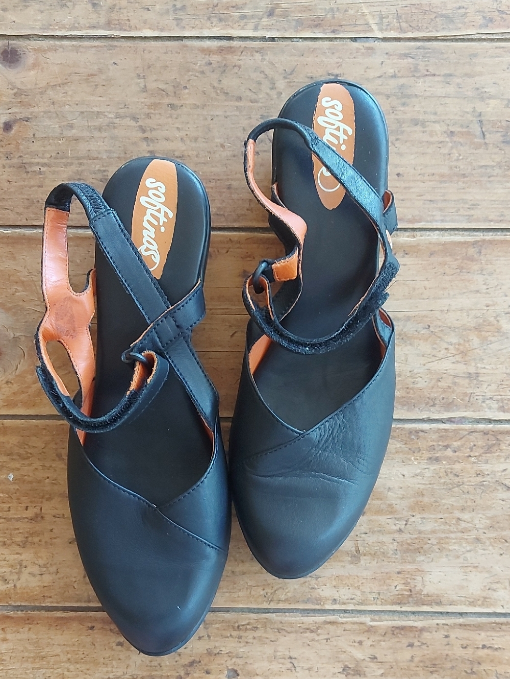 Women’s Black Slingback Flats
